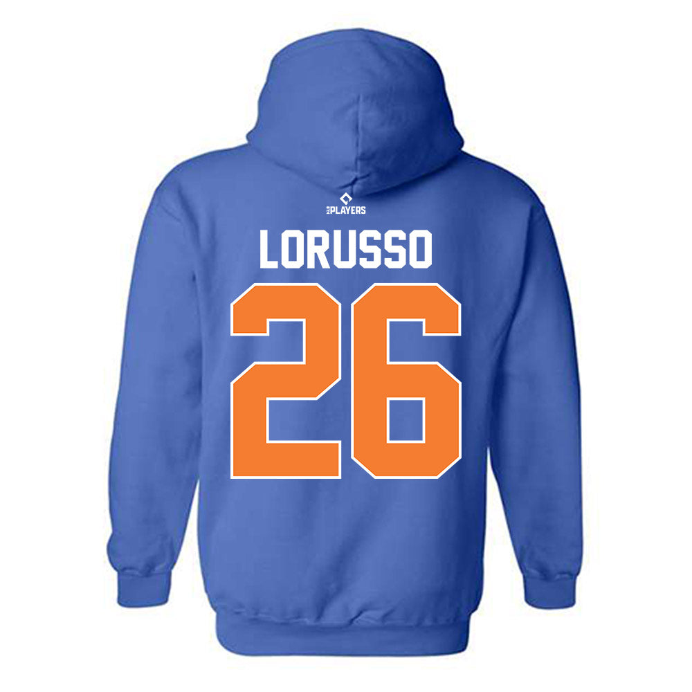 Syracuse Mets - MILB Baseball : Nick Lorusso - Hooded Sweatshirt-1