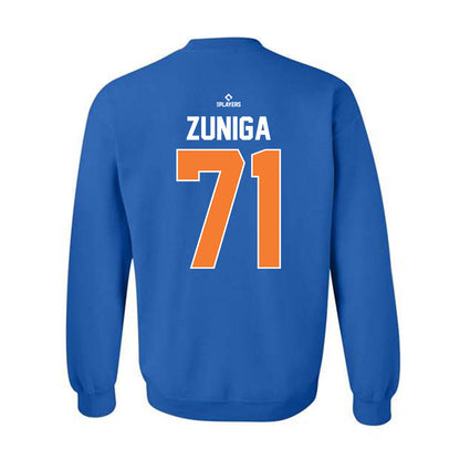 Syracuse Mets - MILB Baseball : Guillo Zuniga - Crewneck Sweatshirt-1