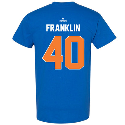 Syracuse Mets - MILB Baseball : Zach Franklin - T-Shirt-1
