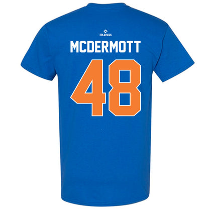 Syracuse Mets - MILB Baseball : Chayce McDermott - T-Shirt-1
