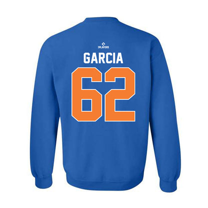 Syracuse Mets - MILB Baseball : Saul Garcia - Crewneck Sweatshirt-1