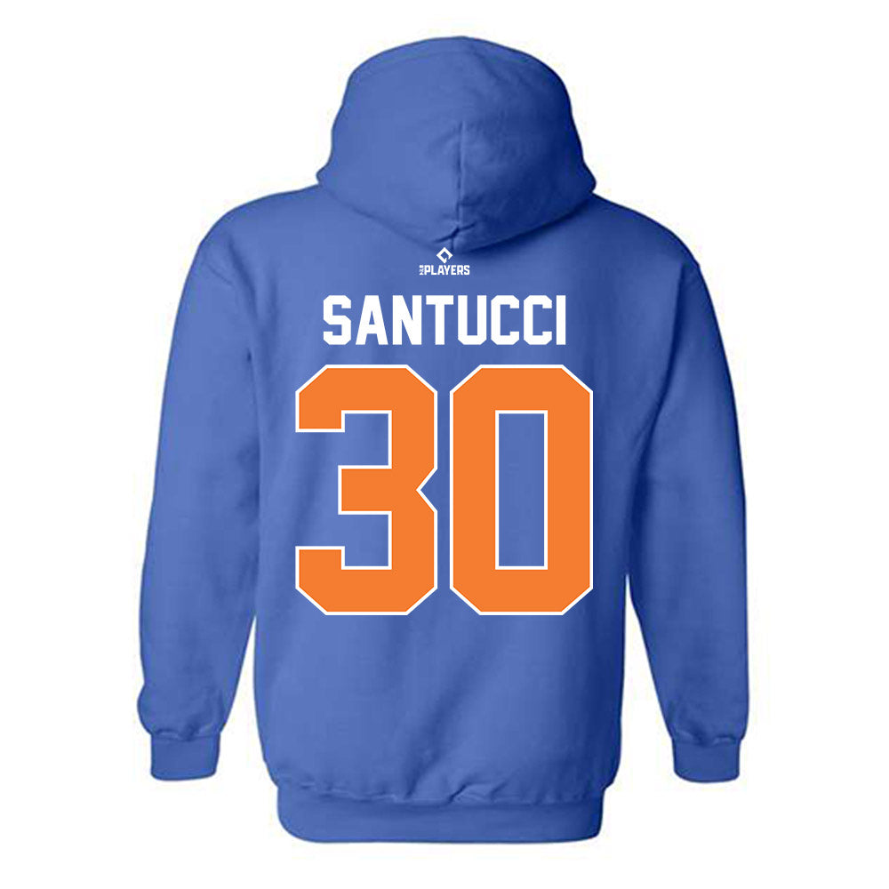 Syracuse Mets - MILB Baseball : Jonathan Santucci - Hooded Sweatshirt-1