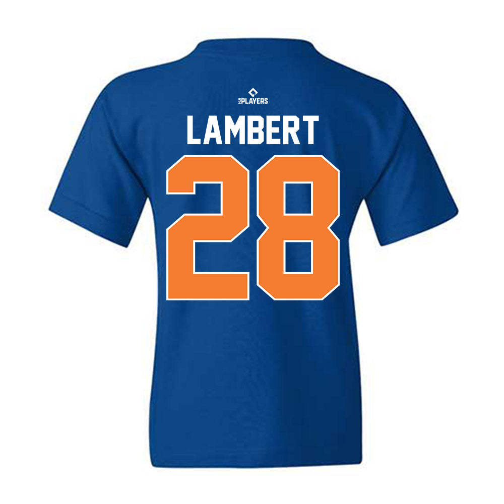 Syracuse Mets - MILB Baseball : Ryan Lambert - Youth T-Shirt-1