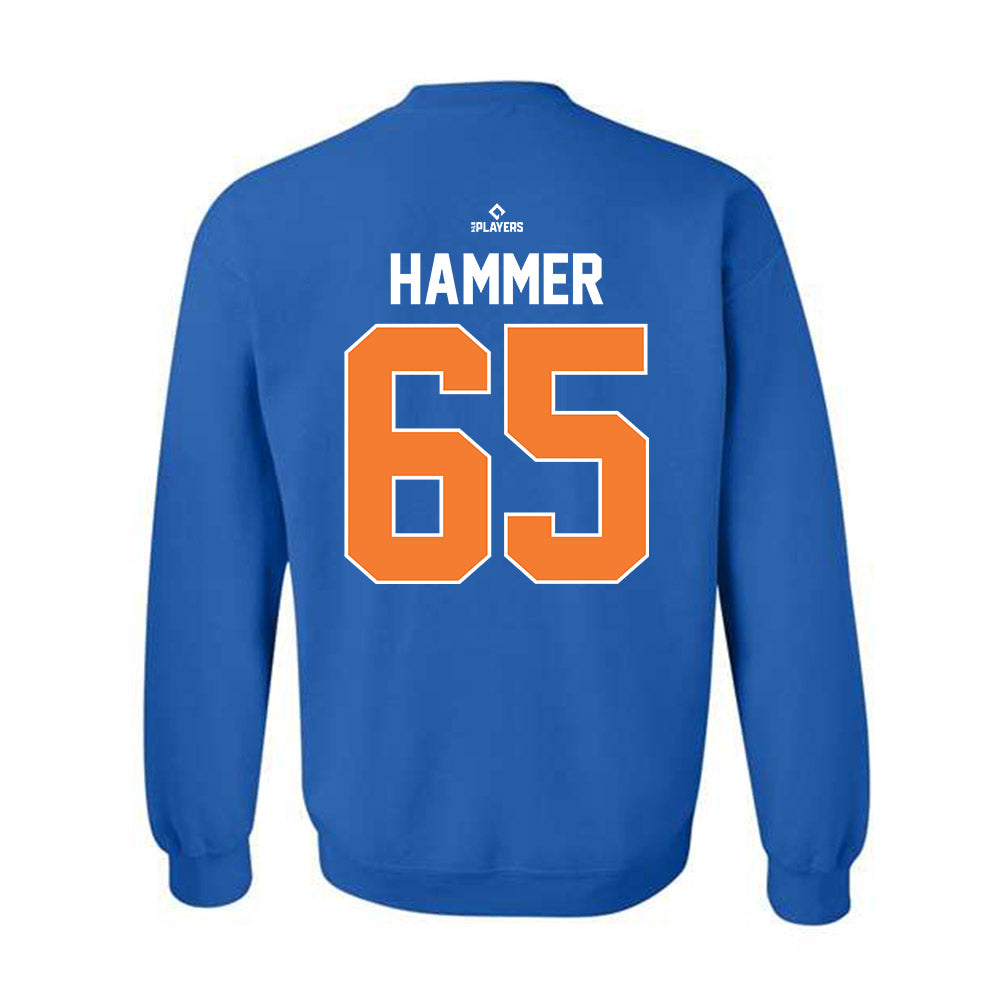 Syracuse Mets - MILB Baseball : Dan Hammer - Crewneck Sweatshirt-1