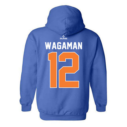 Syracuse Mets - MILB Baseball : Eric Wagaman - Hooded Sweatshirt-1