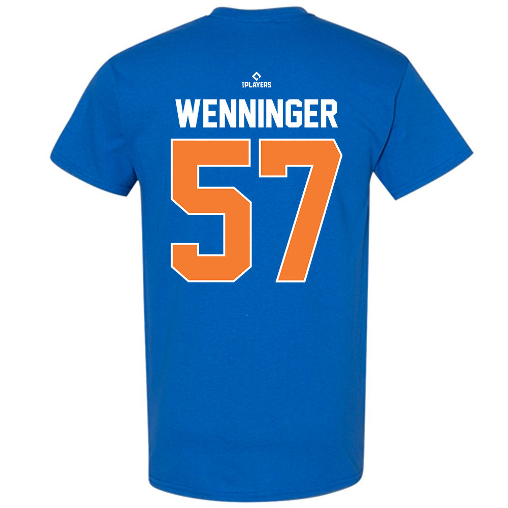 Syracuse Mets - MILB Baseball : Jack Wenninger - T-Shirt-1
