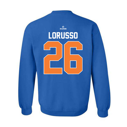 Syracuse Mets - MILB Baseball : Nick Lorusso - Crewneck Sweatshirt-1