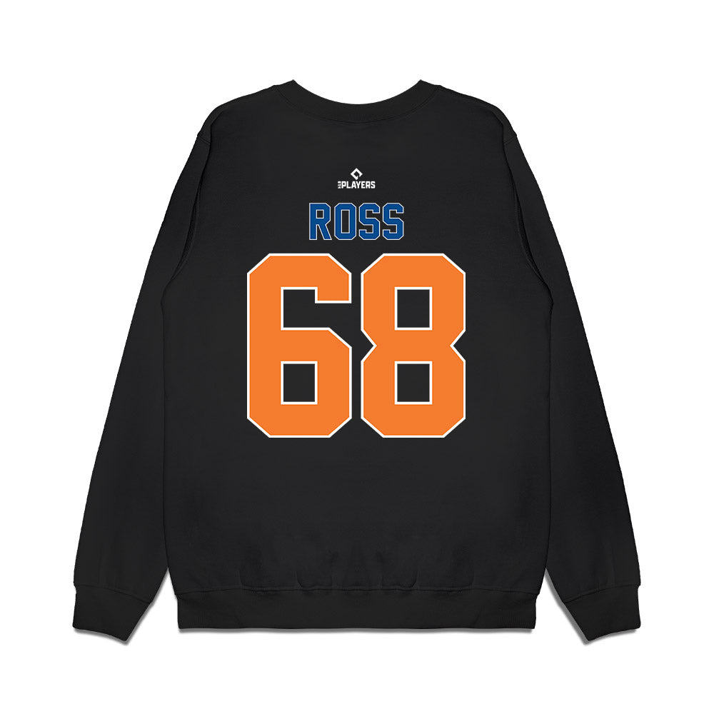 Syracuse Mets - MILB Baseball : Dylan Ross - Premium Crewneck Sweatshirt-1