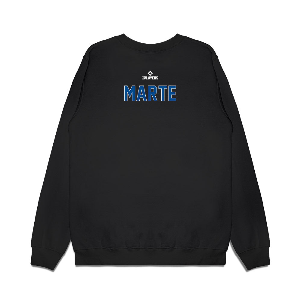 Syracuse Mets - MILB Baseball : Jose Marte - Premium Crewneck Sweatshirt-1