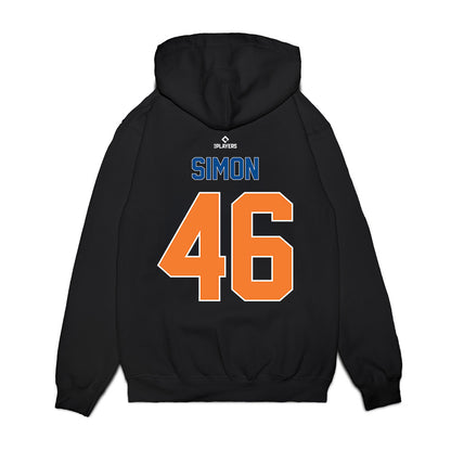 Syracuse Mets - MILB Baseball : Ben Simon - Premium Hooded Sweatshirt-1