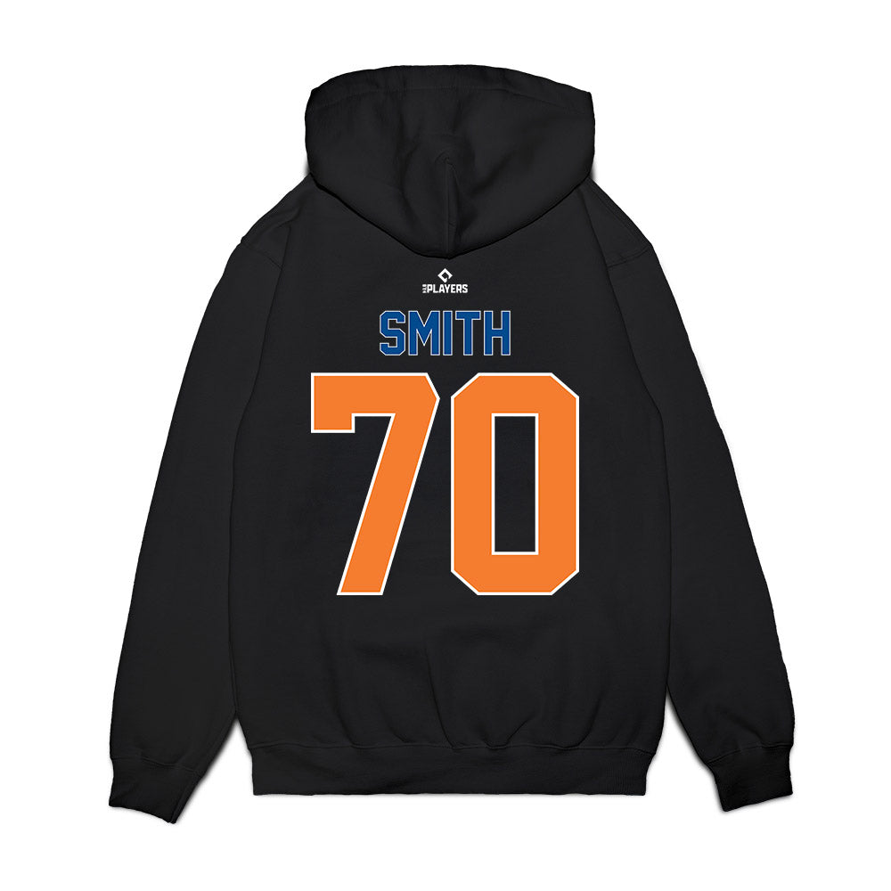 Syracuse Mets - MILB Baseball : D'Andre Smith - Premium Hooded Sweatshirt-1