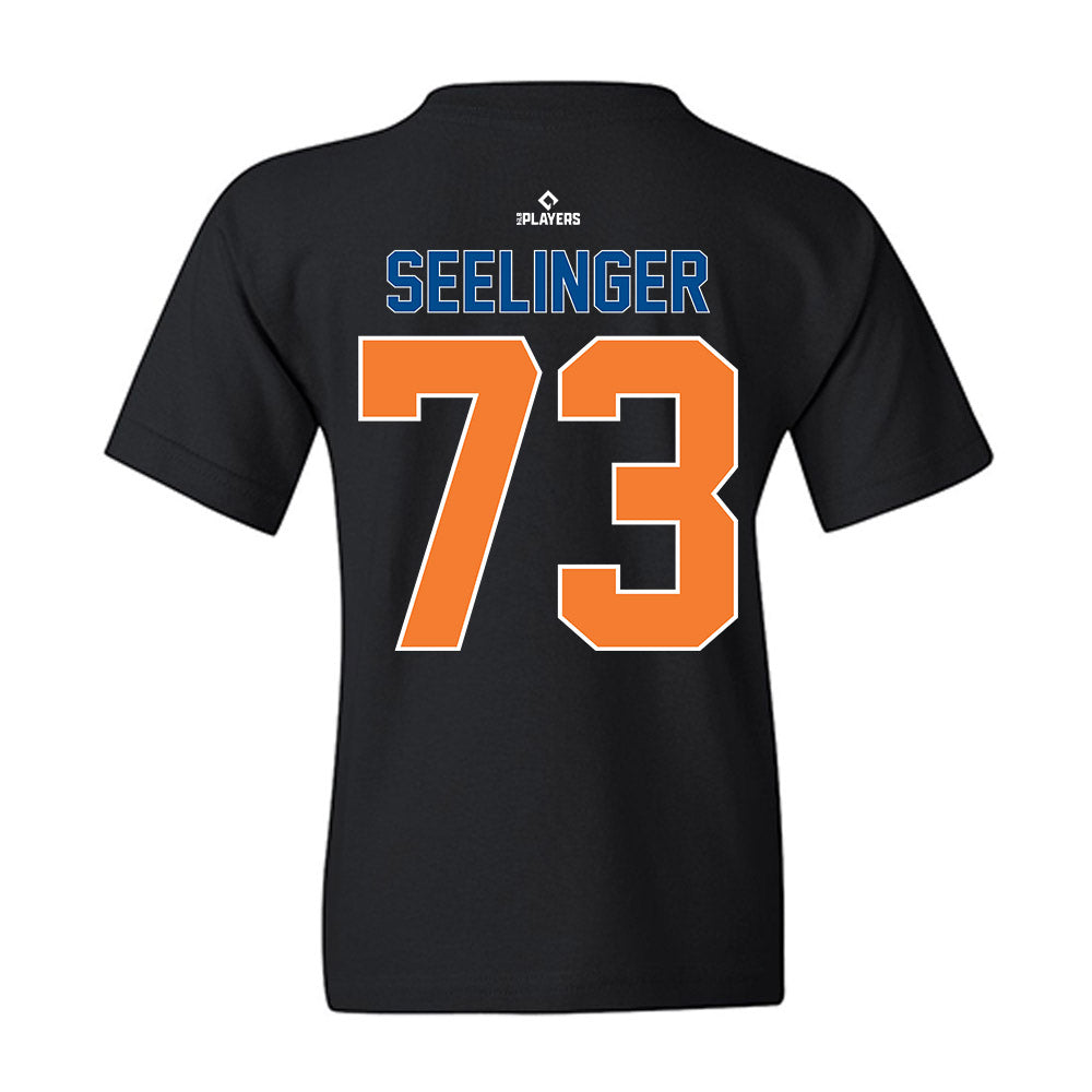 Syracuse Mets - MILB Baseball : Matt Seelinger - Youth T-Shirt-1