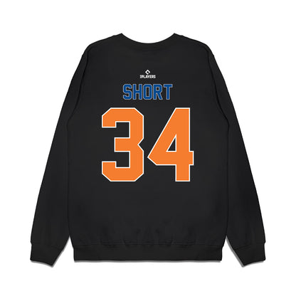 Syracuse Mets - MILB Baseball : Zack Short - Premium Crewneck Sweatshirt-1