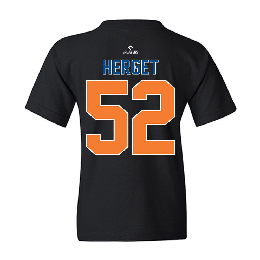 Syracuse Mets - MILB Baseball : Kevin Herget - Youth T-Shirt-1