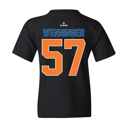 Syracuse Mets - MILB Baseball : Jack Wenninger - Youth T-Shirt-1