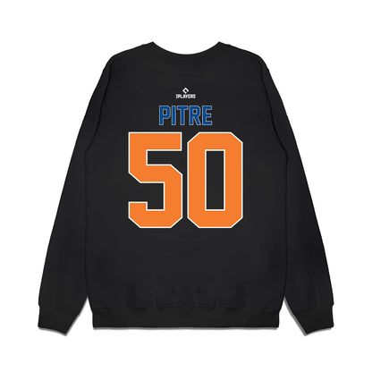 Syracuse Mets - MILB Baseball : Emilien Pitre - Premium Crewneck Sweatshirt-1