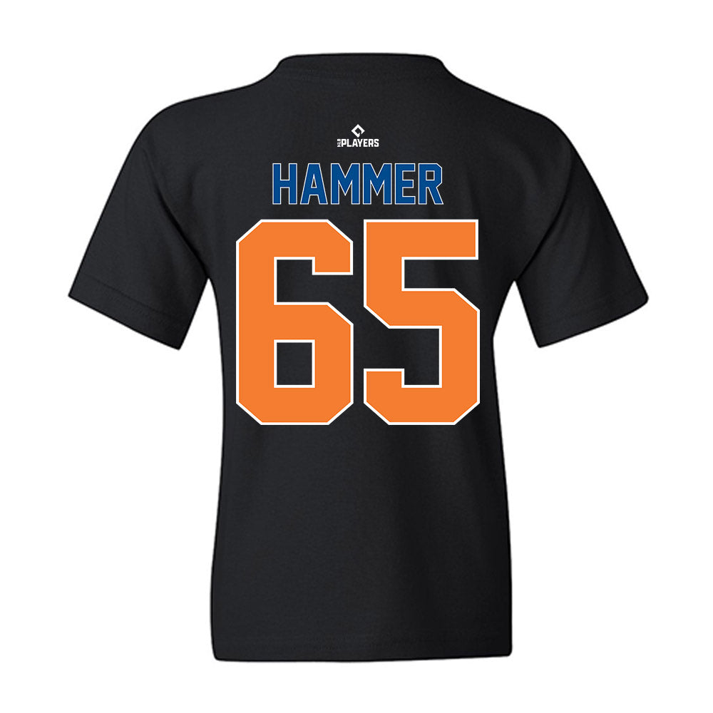 Syracuse Mets - MILB Baseball : Dan Hammer - Youth T-Shirt-1