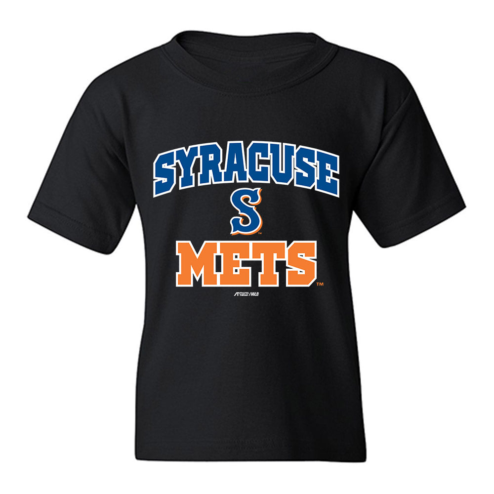 Syracuse Mets - MILB Baseball : Dylan Ross - Youth T-Shirt-0