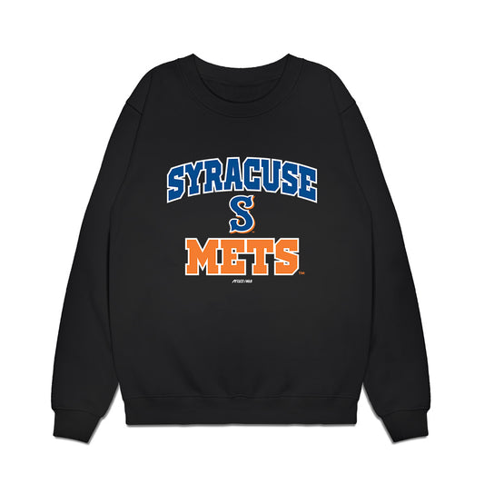 Syracuse Mets - MILB Baseball : Ofreidy Gomez - Premium Crewneck Sweatshirt-0