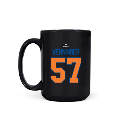 Syracuse Mets - MILB Baseball : Jack Wenninger - Coffee Mug-1