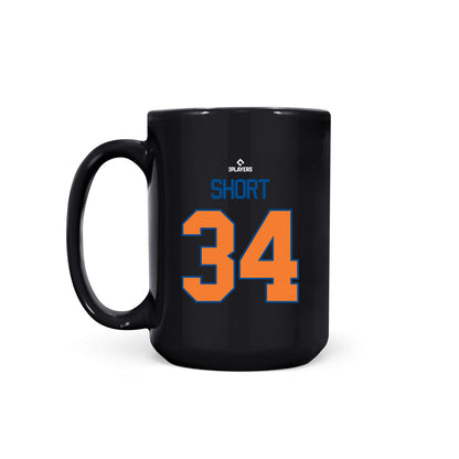 Syracuse Mets - MILB Baseball : Zack Short - Coffee Mug-1