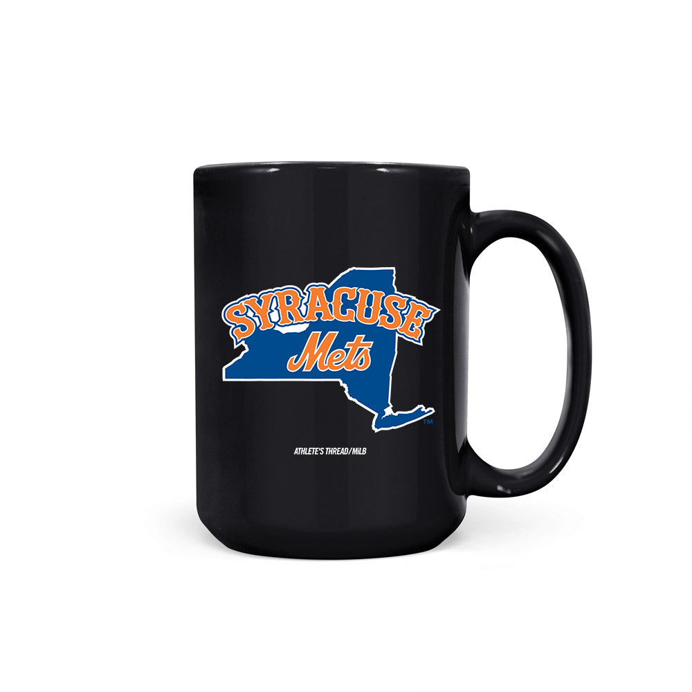 Syracuse Mets - MILB Baseball : Garrett Stratton - Coffee Mug-0