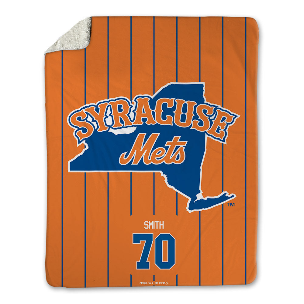 Syracuse Mets - MILB Baseball : D'Andre Smith - Blanket-0