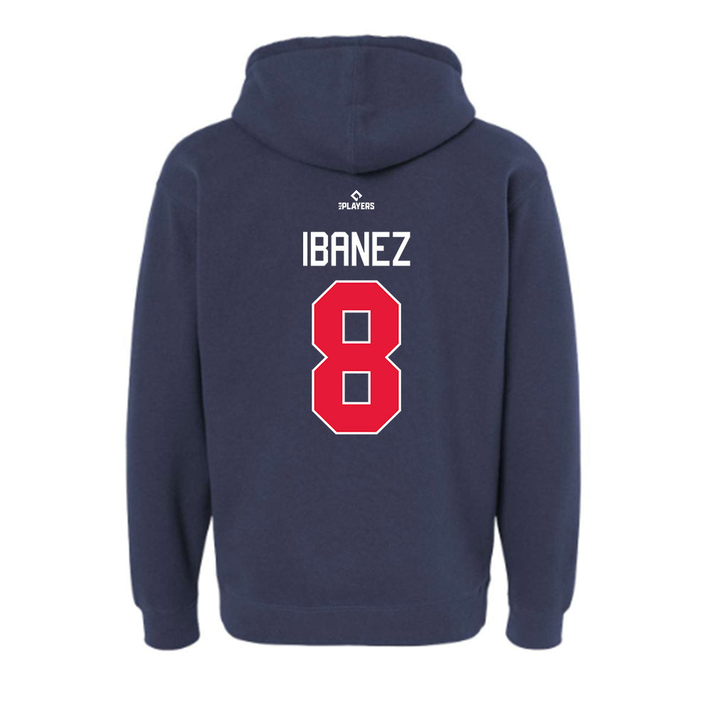 Tacoma Rainiers - MILB Baseball : Andy Ibanez - Hooded Pullover Sweatshirt-1