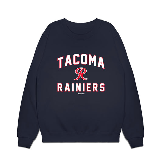 Tacoma Rainiers - MILB Baseball : Peyton Alford - Premium Crewneck Sweatshirt-0