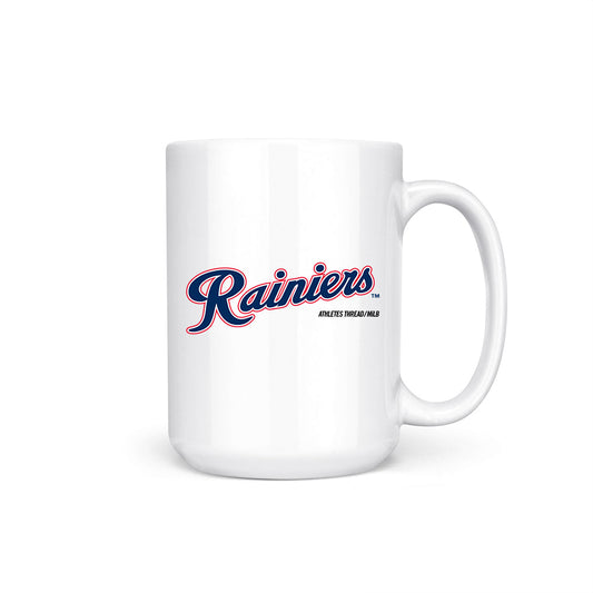 Tacoma Rainiers - MILB Baseball : Leo Rivas - Coffee Mug-0