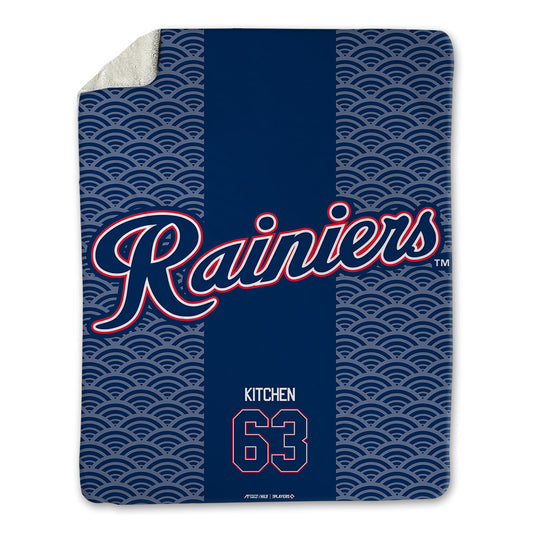 Tacoma Rainiers - MILB Baseball : Austin Kitchen - Blanket-0