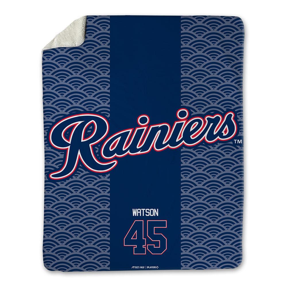 Tacoma Rainiers - MILB Baseball : Troy Watson - Blanket-0