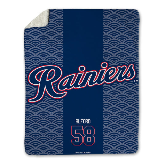Tacoma Rainiers - MILB Baseball : Peyton Alford - Blanket-0