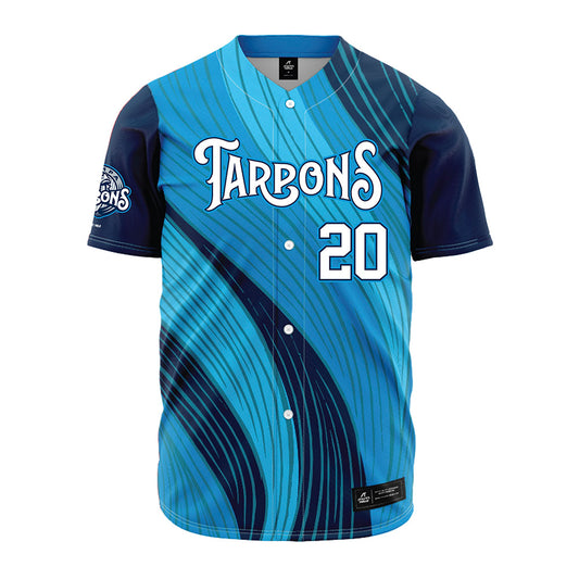 Tampa Tarpons - MILB Baseball : Paul Gutierrez-Contreras II - Jersey-0