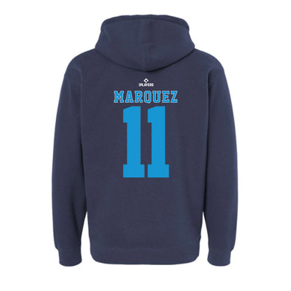 Tampa Tarpons - MILB Baseball : Edinzo Marquez - Hooded Pullover Sweatshirt-1