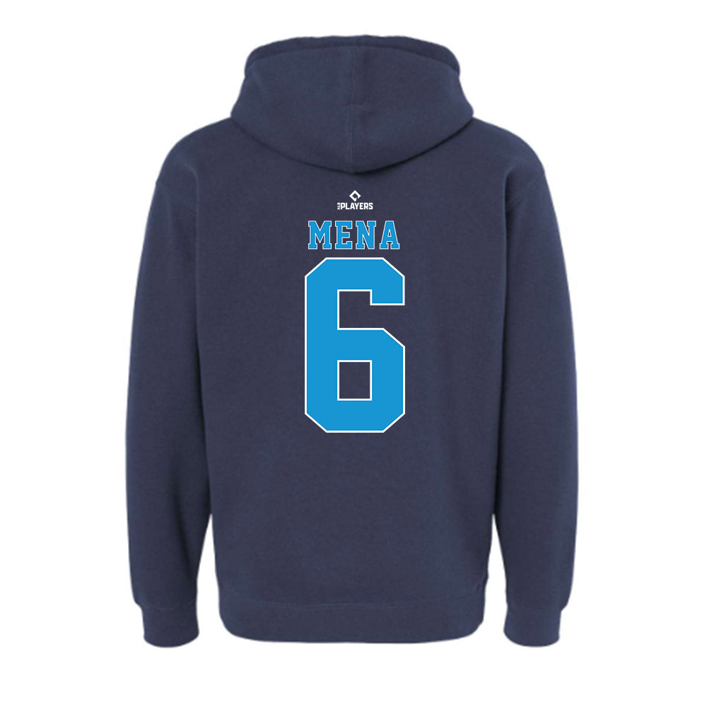 Tampa Tarpons - MILB Baseball : Anthony Mena - Hooded Pullover Sweatshirt-1