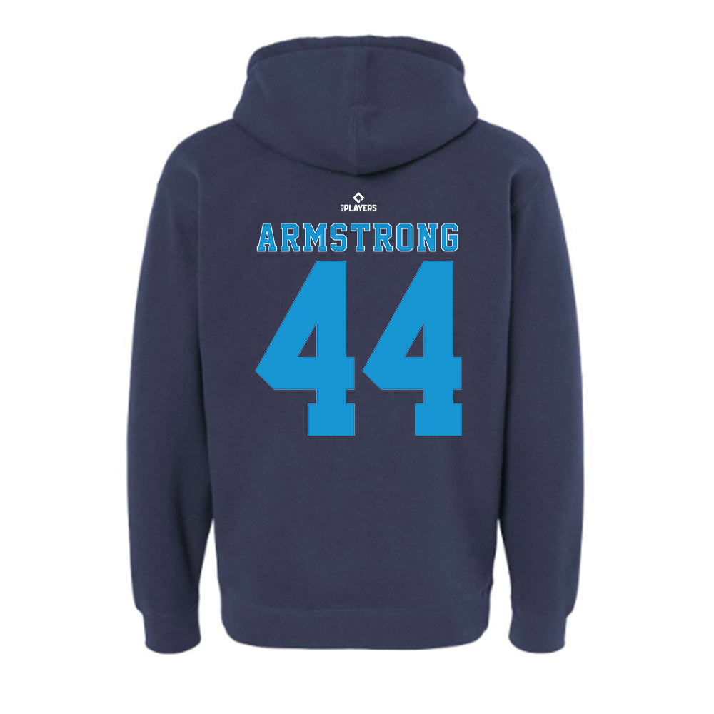 Tampa Tarpons - MILB Baseball : Tyce Armstrong - Hooded Pullover Sweatshirt-1