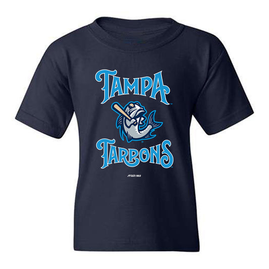Tampa Tarpons - MILB Baseball : Diego Castellanos - Youth T-Shirt-0