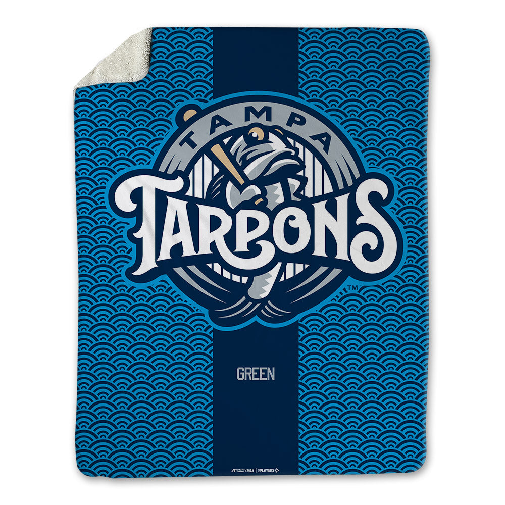 Tampa Tarpons - MILB Baseball : Austin Green - Blanket-0
