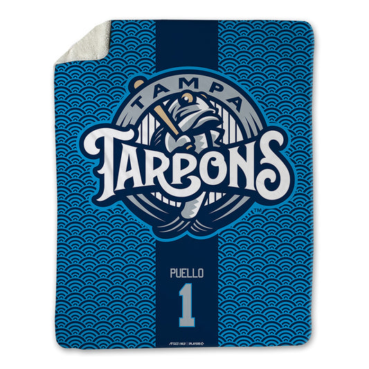 Tampa Tarpons - MILB Baseball : Luis Puello - Blanket-0