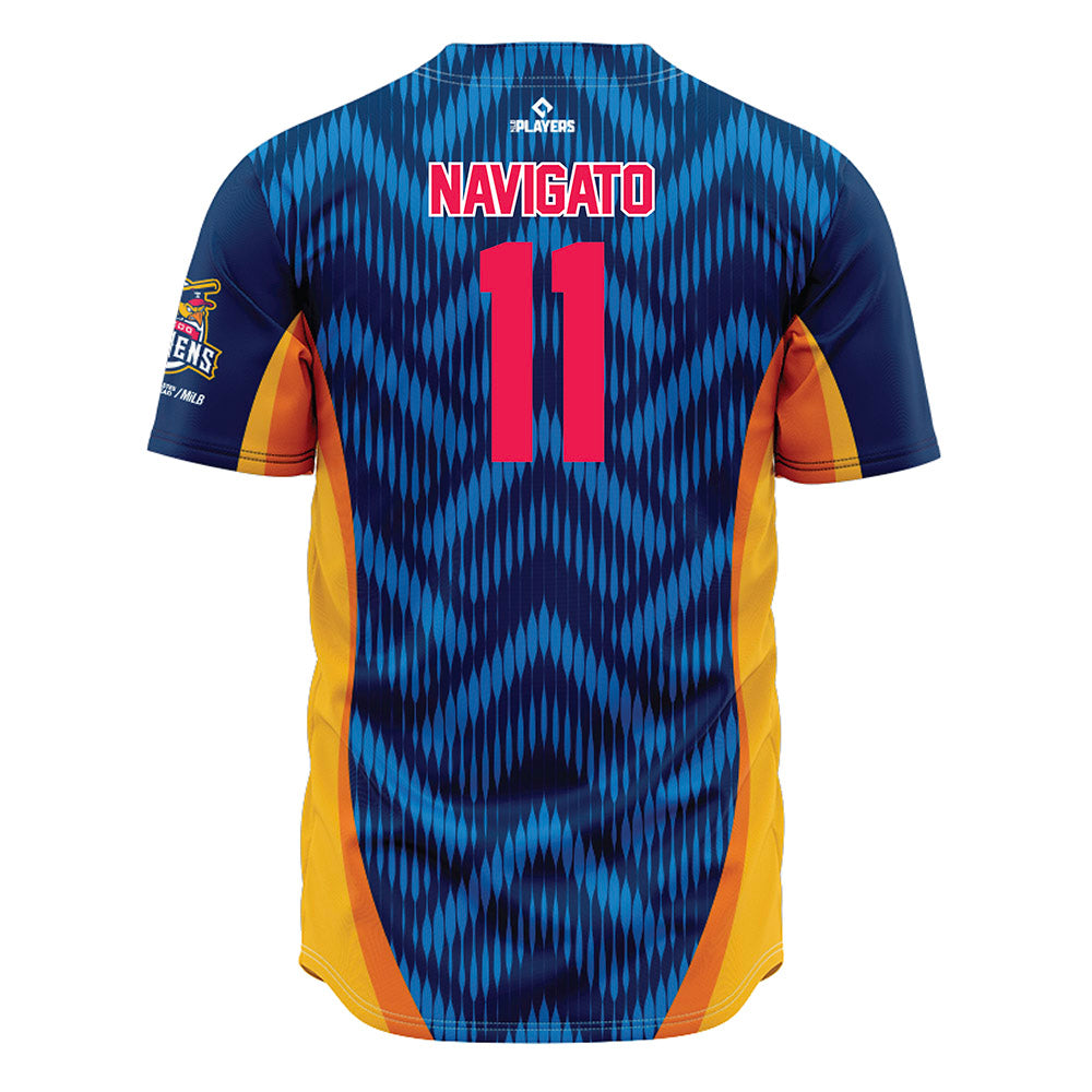 Toledo Mud Hens - MILB Baseball : Andrew Navigato - Jersey-1