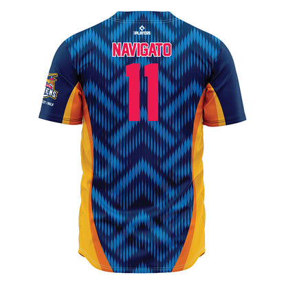Toledo Mud Hens - MILB Baseball : Andrew Navigato - Jersey-1