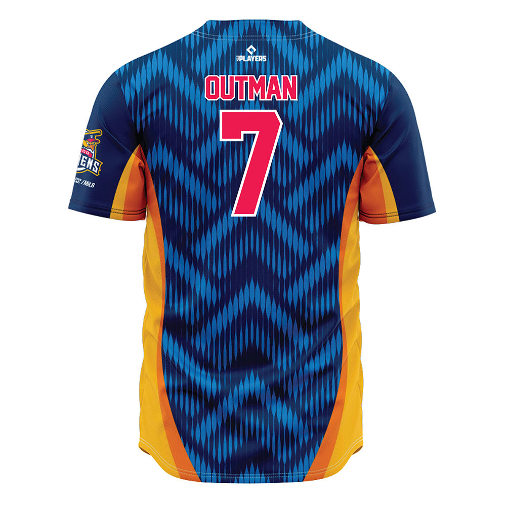 Toledo Mud Hens - MILB Baseball : James Outman - Jersey-1