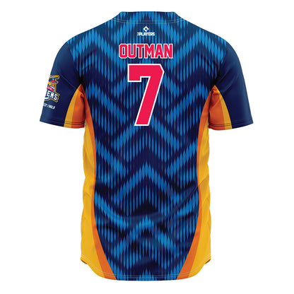 Toledo Mud Hens - MILB Baseball : James Outman - Jersey-1