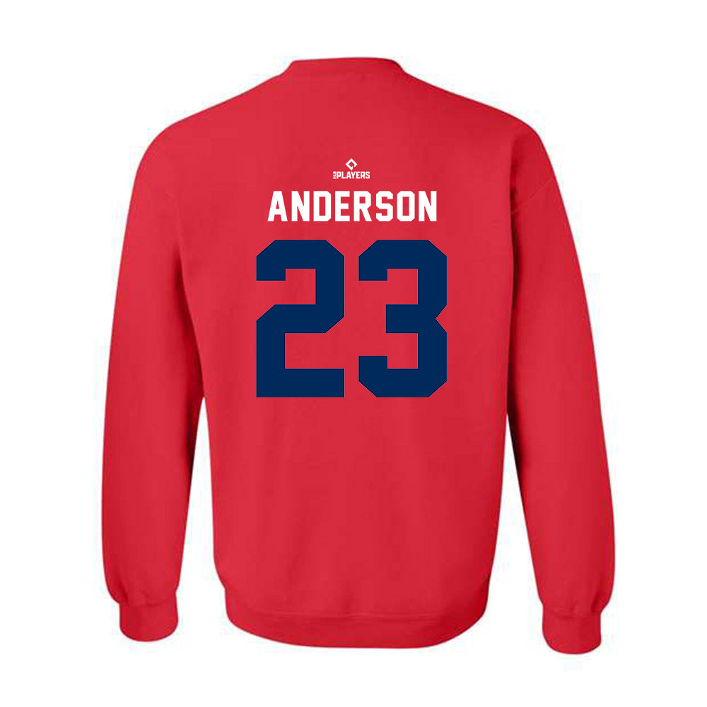 Toledo Mud Hens - MILB Baseball : Max Anderson - Crewneck Sweatshirt-1