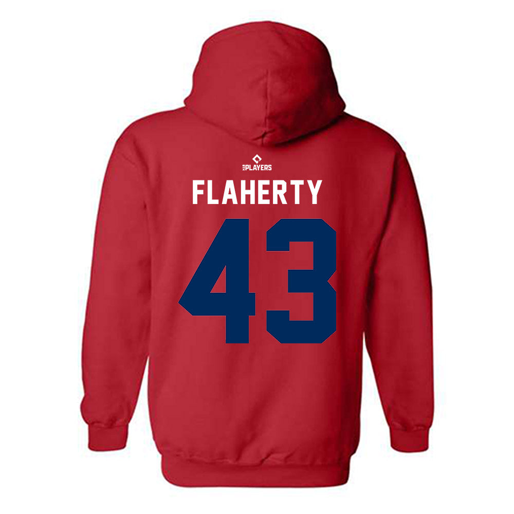 Toledo Mud Hens - MILB Baseball : Jack Flaherty - Hooded Sweatshirt-1