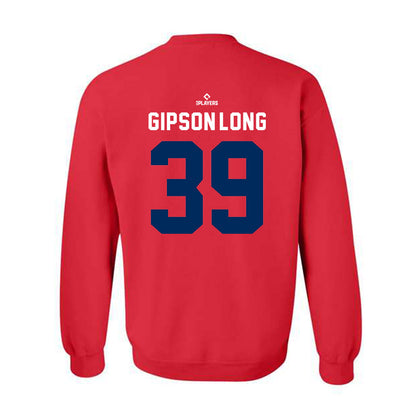 Toledo Mud Hens - MILB Baseball : Sawyer Gipson-Long - Crewneck Sweatshirt-1