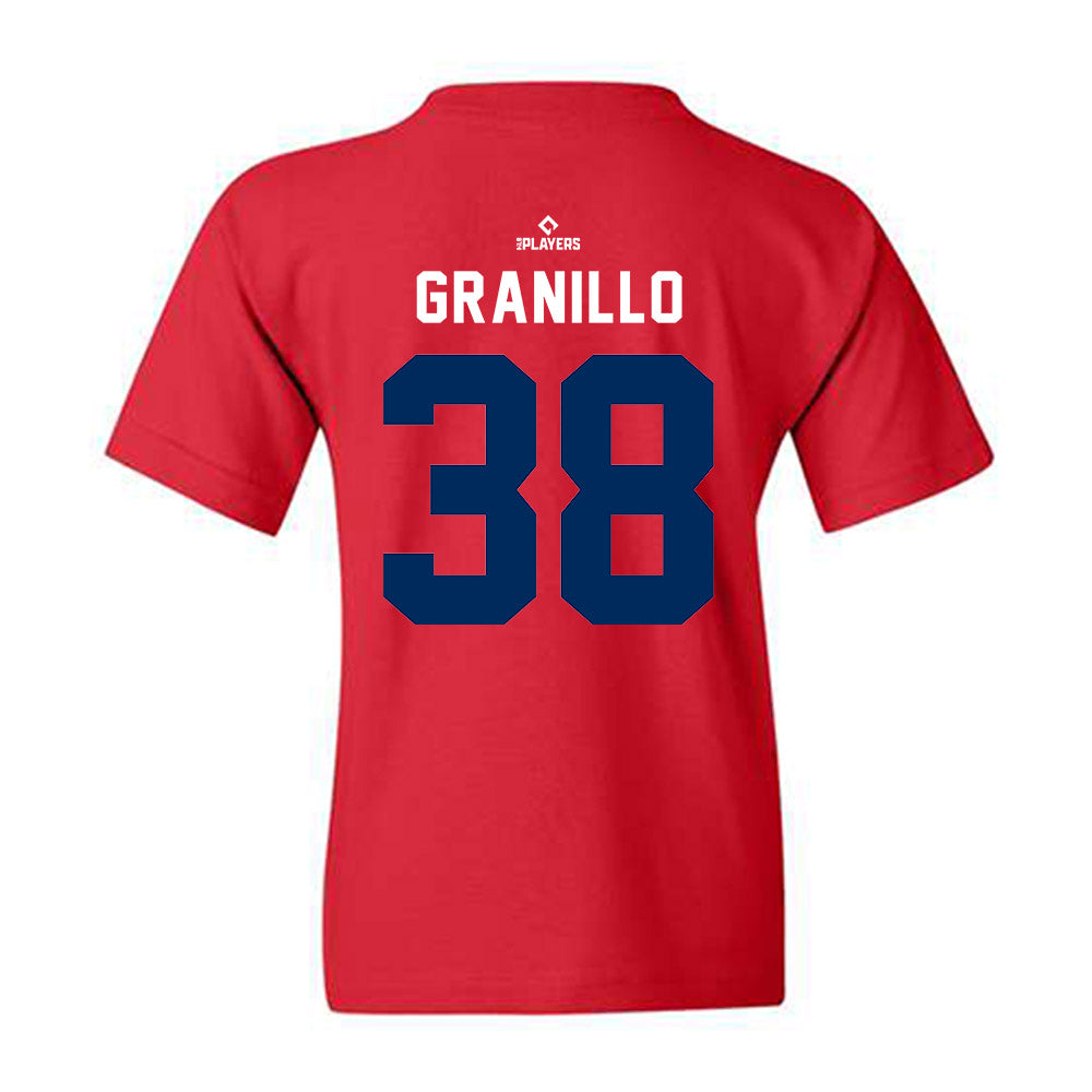 Toledo Mud Hens - MILB Baseball : Andre Granillo - Youth T-Shirt-1