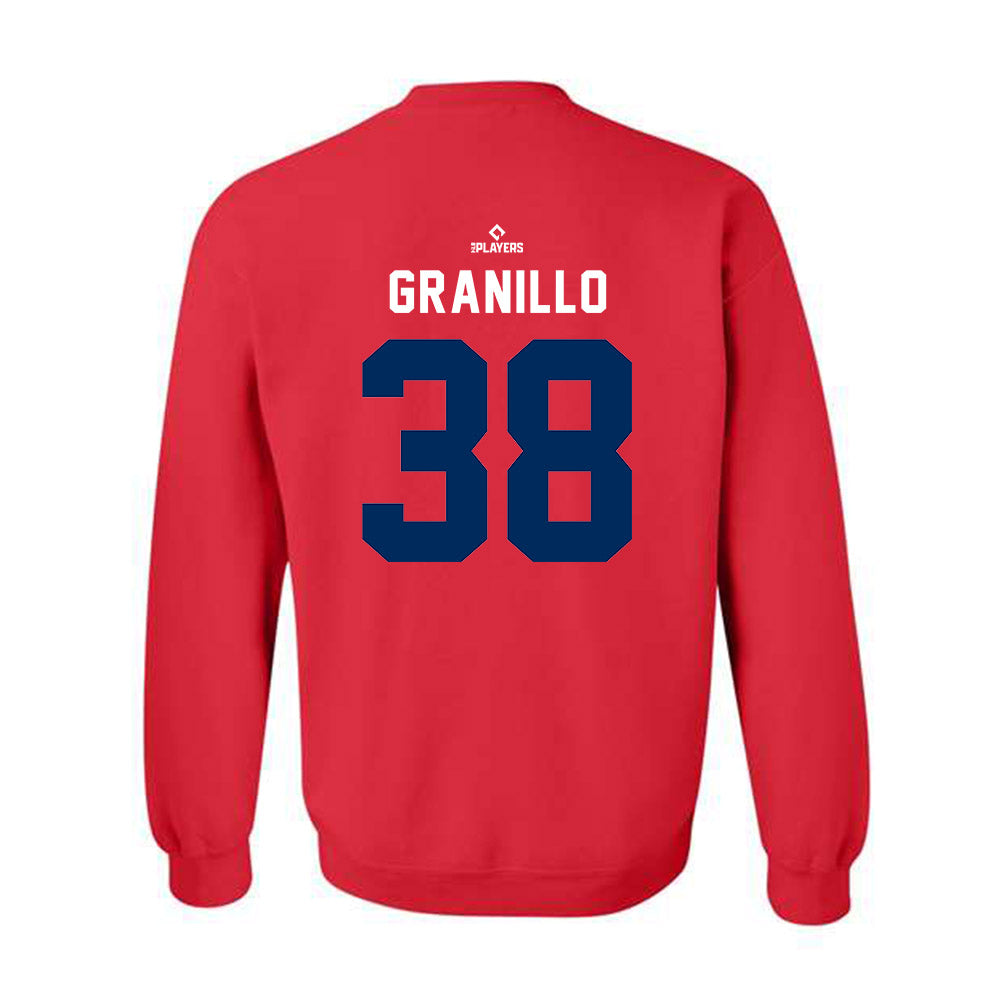 Toledo Mud Hens - MILB Baseball : Andre Granillo - Crewneck Sweatshirt-1