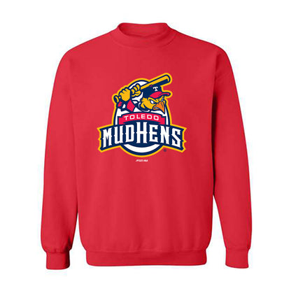 Toledo Mud Hens - MILB Baseball : Jackson Wolf - Crewneck Sweatshirt-0